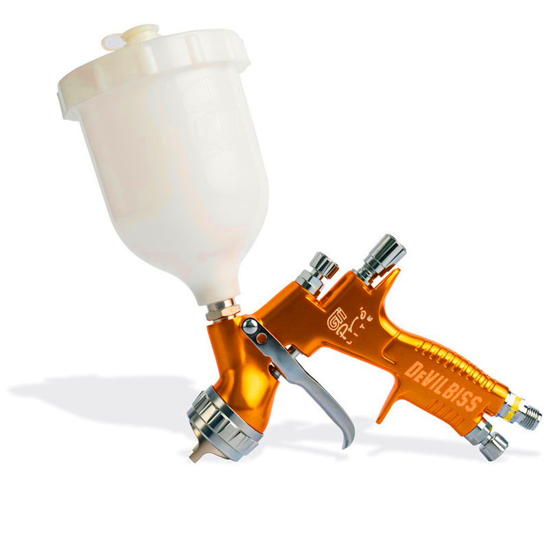 DEVILBISS Limited Edition GTI PRO LITE TE20 Gravity Spray Gun Clear