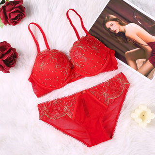 Victoria's Secret, Intimates & Sleepwear, Victoria Secret Deep Plunge Red  Lace Bralette S
