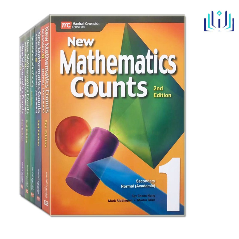 English Original “New Mathematics Counts 2nd Edition Level 1/2/3/4/5 ...