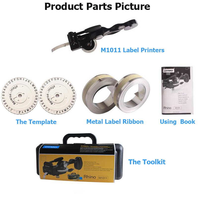 Dymo Rhino M1011 Manual Labeling Machine DYMO 1011 Metal Labeller ...