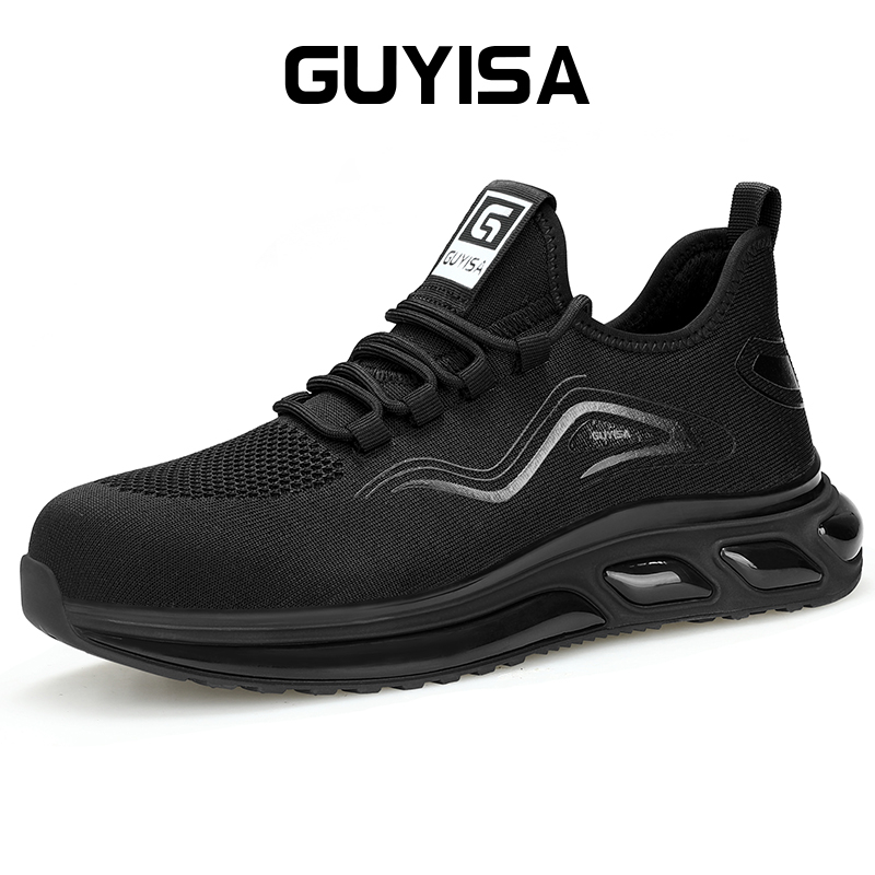 GUYISA safety shoe men new sandal lightweight Anti static steel toe ...