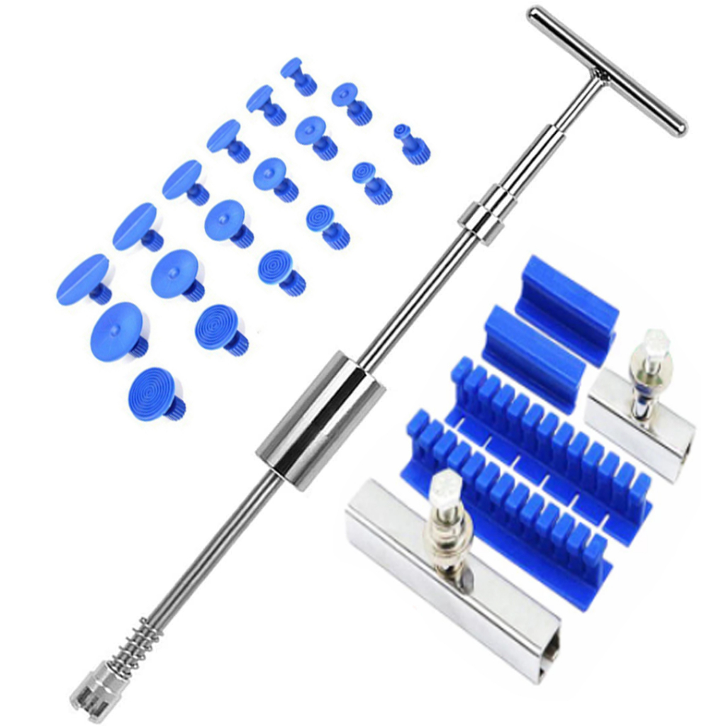 Car Dent Lifter Repair Tool Paintless Dent Repair Tools Auto Body T-Bar ...