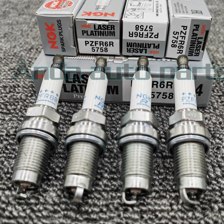 PZFR6R 5758 NGK 4PCS Volkswagen Laser EA111 1.4T Spark Plug FOR Passat ...