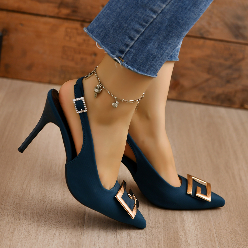 Large size ladies high heels hot sale