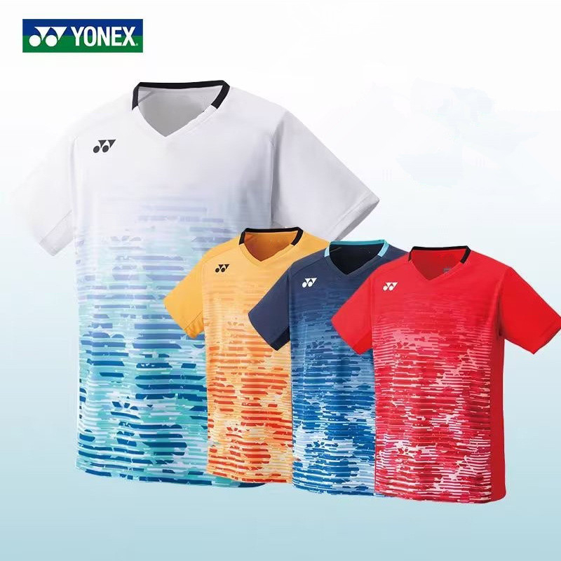 YONEX Badminton Jersey Competition Jersey Men's and Women's Short ...