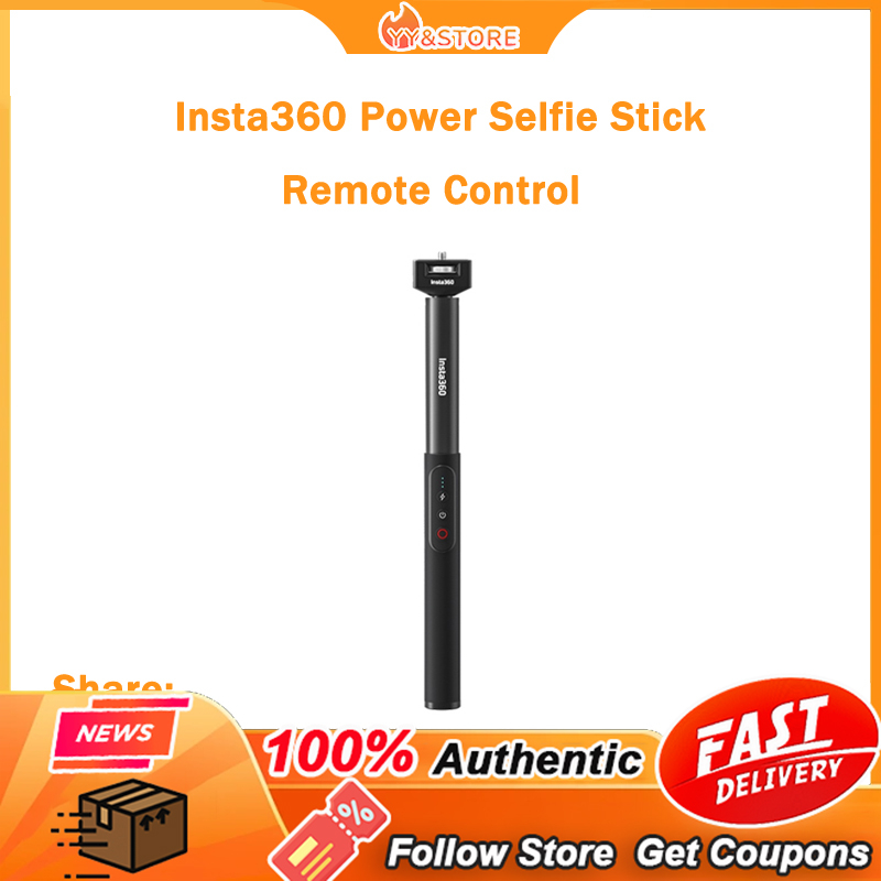 Insta360 - Power Selfie Stick, for GO 3, X3, ONE X2, and ONE RS/R