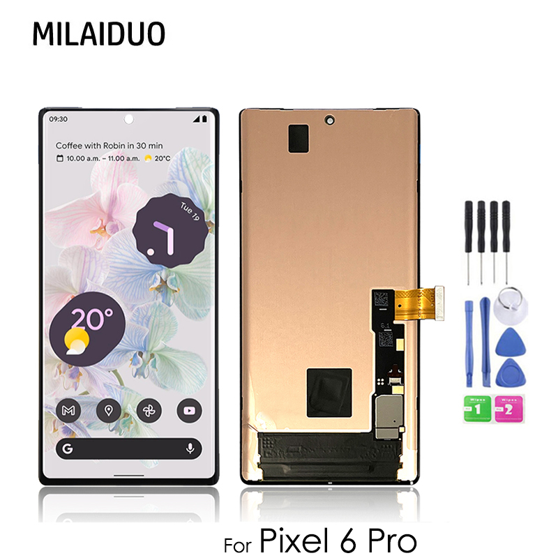 6.71'' AMOLED For Google Pixel 6 Pro LCD Display Touch Screen Digitizer Assembly Replacement