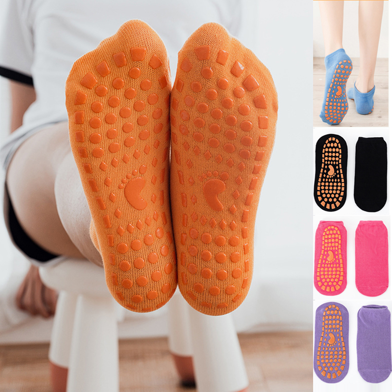 6 Colors Women Cotton Nonslip Yoga Socks Breathable Floor Sock Cute