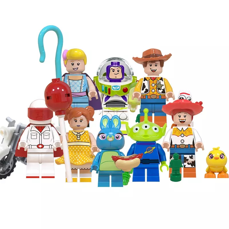 Toy Story Buzz Lightyear Woody Minifigure Building Blocks WM6060 ...