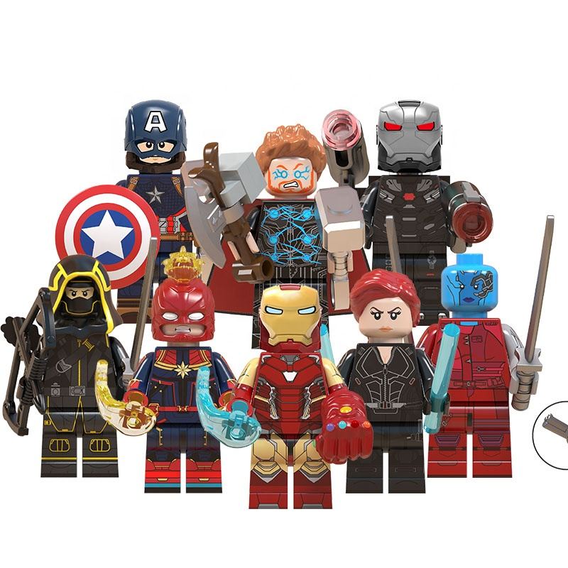 War Machine Thro Building Blocks Toys Hawkeye Minifigures WM6056 ...