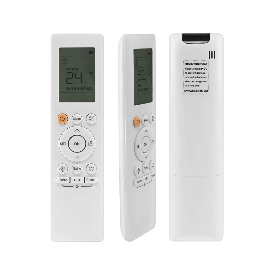Télécommande RG10A(B2S)/BGEF RG10A1(B2S)/BGEF RG10A4(D)/BGEF RG10A5(B1)/BGEFU1 pour climatiseur MIDEA  44