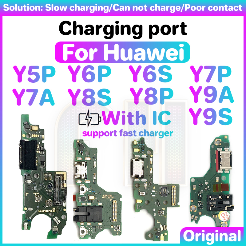 Usb Charging Charger Port Board For Huawei Y5p Y6p Y6s Y7p Y7a Y8s Y8p