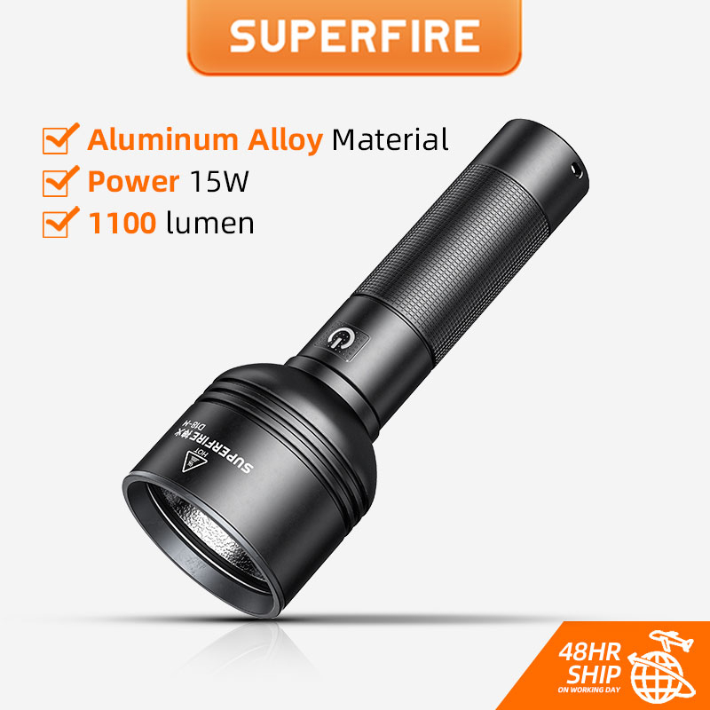 SuperFire LED Flashlight, Ultra Bright Large Flash Light