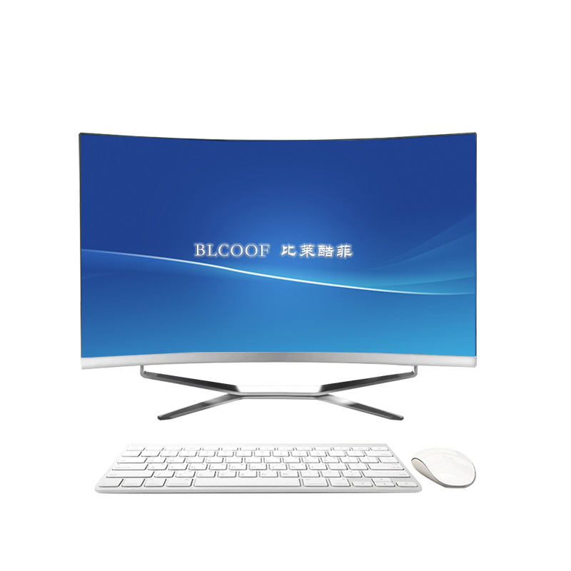 Curved Screen All In One PC 24 inch intel core i5 all in one desktop
