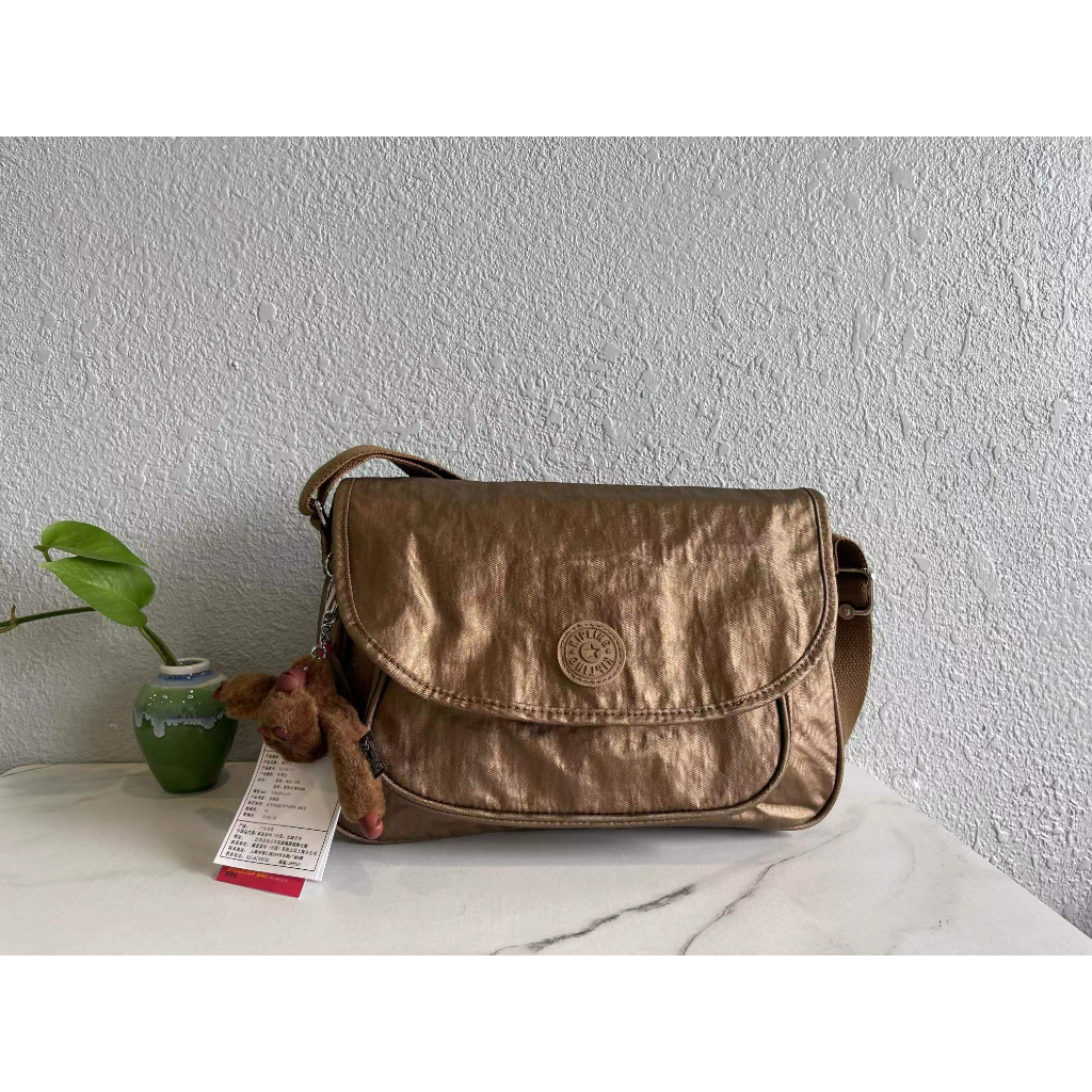 Kipling Sunita K12840 Women s Shoulder Bag Flap Rectangular Bag 6 Colors Collection Shopee Malaysia