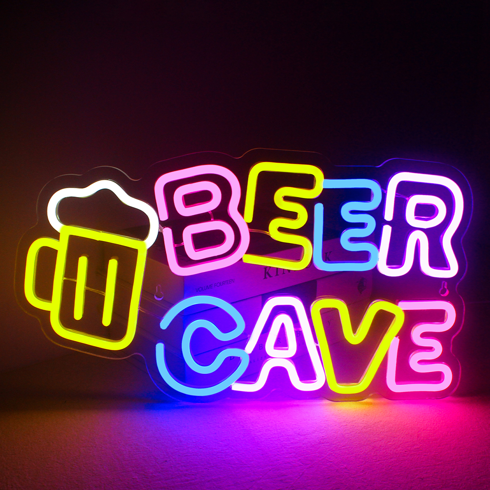 Beer Neon Signs Neon Signs for Wall Decor Neon Signs Beer Shop Room