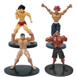 22cm Anime Grappler Figure Hanma Yujiro Hanma Baki Action Figures PVC Anime  Character Figurines Model Toys