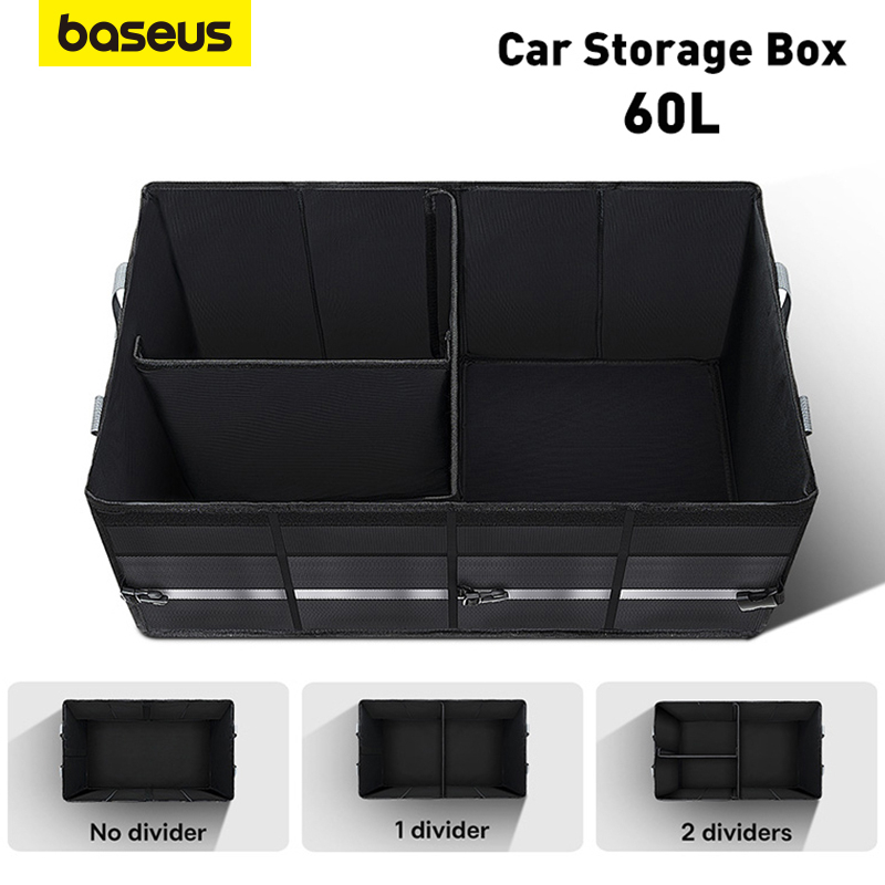 Baseus 60L Car Folding Trunk Storage Box Self-driving Car Storage Box ...