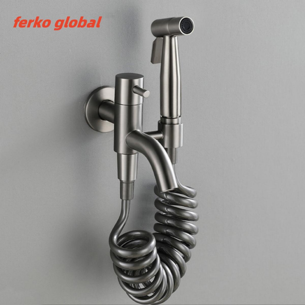 brass material Toilet spray gun faucet matching water gun toilet one in