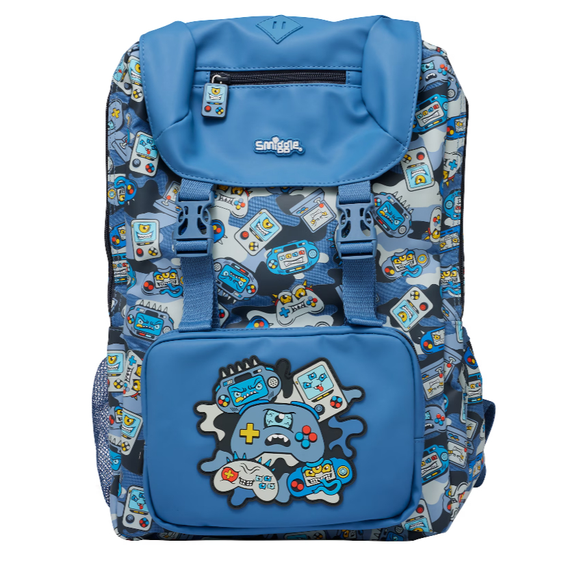 Smiggle Game School bag Away Foldover Backpack for kids Shopee Malaysia