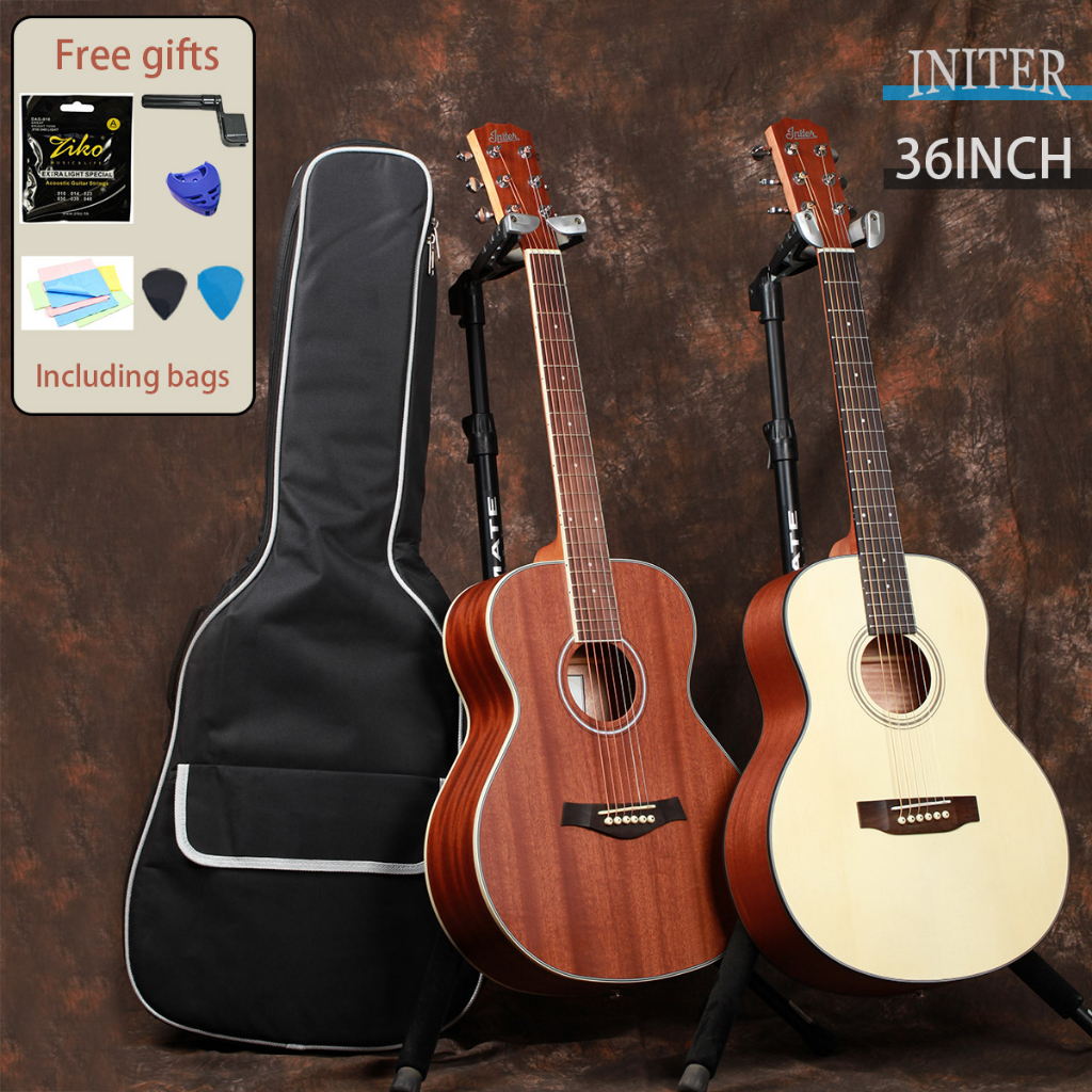 INITER 36 Inch Travel Guitar 36 Inch Portable Folk High Quality ...