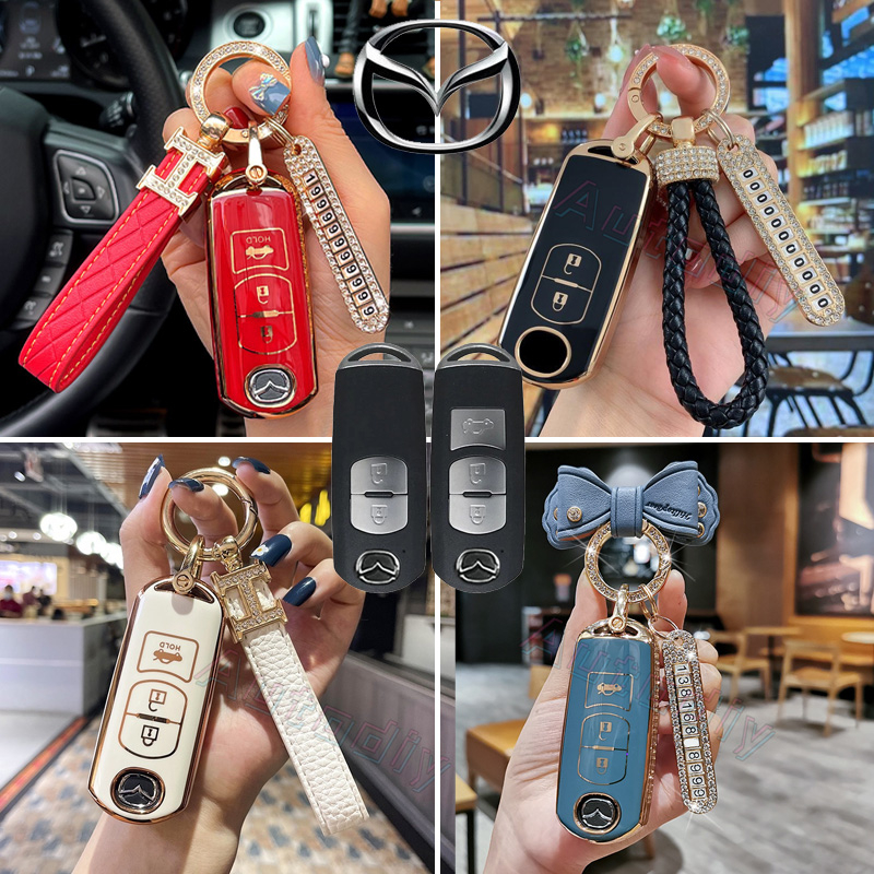 Mazda Car Key Cover Mazda 2 3 6 Axela Atenza CX5 CX5 CX7 CX9 Smart 2/3 Anti Scratch Key