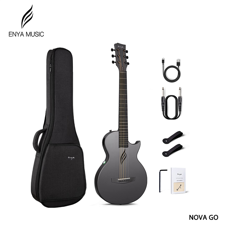 Enya Guitar Nova Go SP1 Acoustic Carbon Fiber One Body 35 inches Travel ...