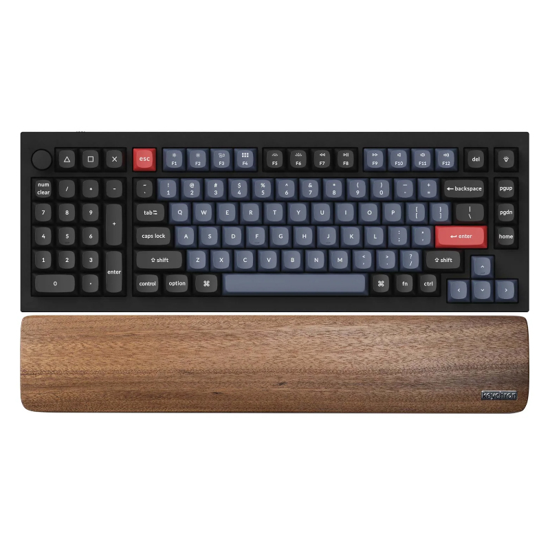 Keychron mechanical keyboard walnut palm rest wristband for K2 K4 K6 K8