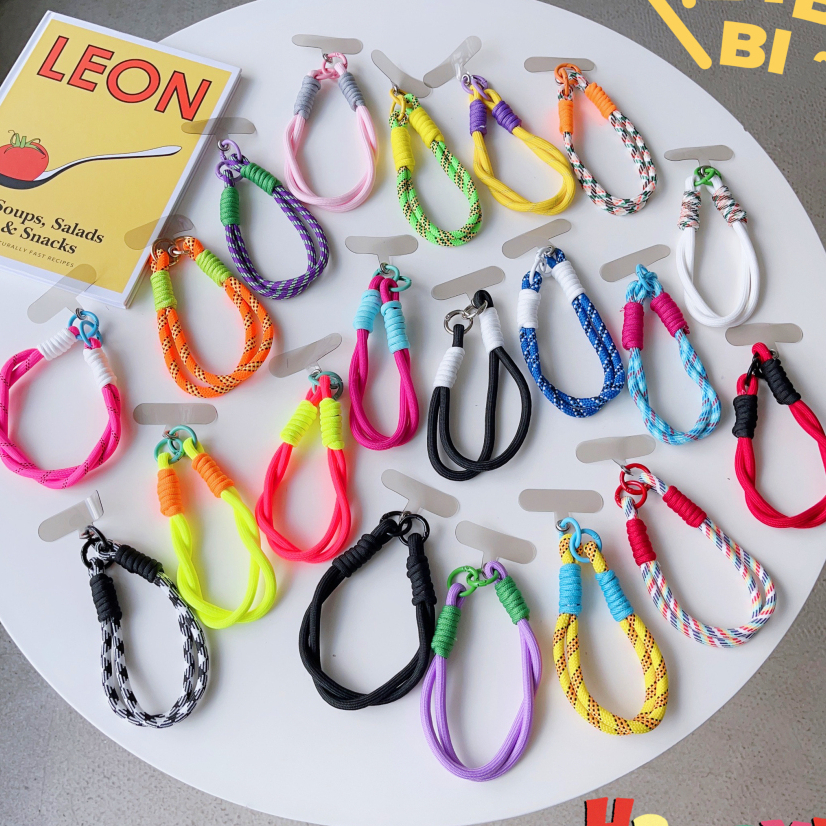 Fashion Colorful Hand Wrist Universal Phone Lanyard Strap String for ...