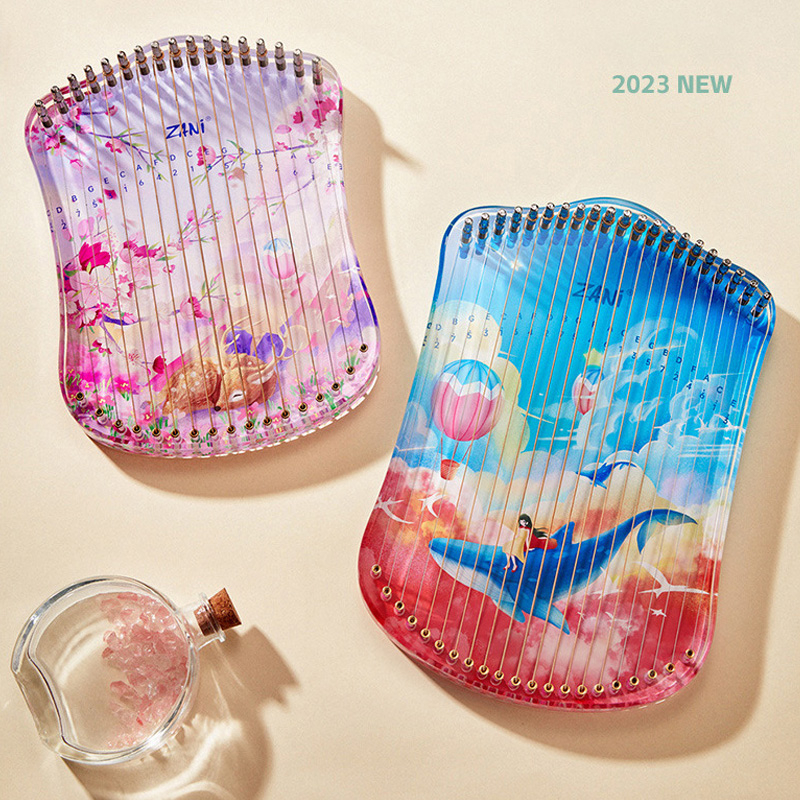 ZANI 31 Strings Lyre Harp Fingerplay 17 21 Strings Harp Lyre Portable