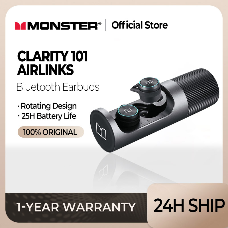 Monster Clarity 101 AirLinks TWS Wireless Waterproof Earphones