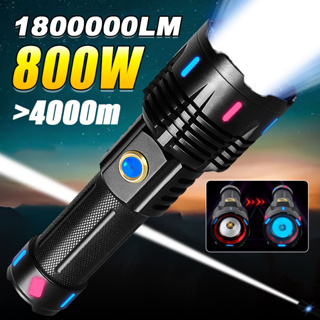 30000-100000 Lumens 3 Modes High Brightness Led Flashlight,Most