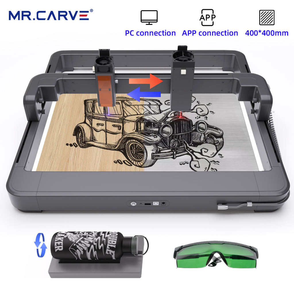 DAJA M3 Laser Engraving Machine/Laser Marking/Printing Metal Engraved