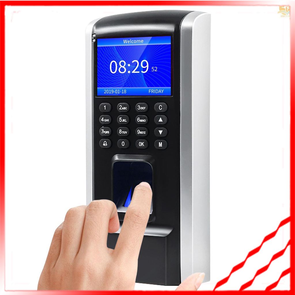 Fingerprint Access Control Time Attendance Machine Biometric Time Clock ...