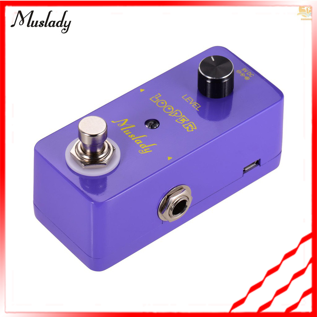 M-M Muslady Mini Looper Effect Pedal Guitar Loopers Bass Loop Pedal ...