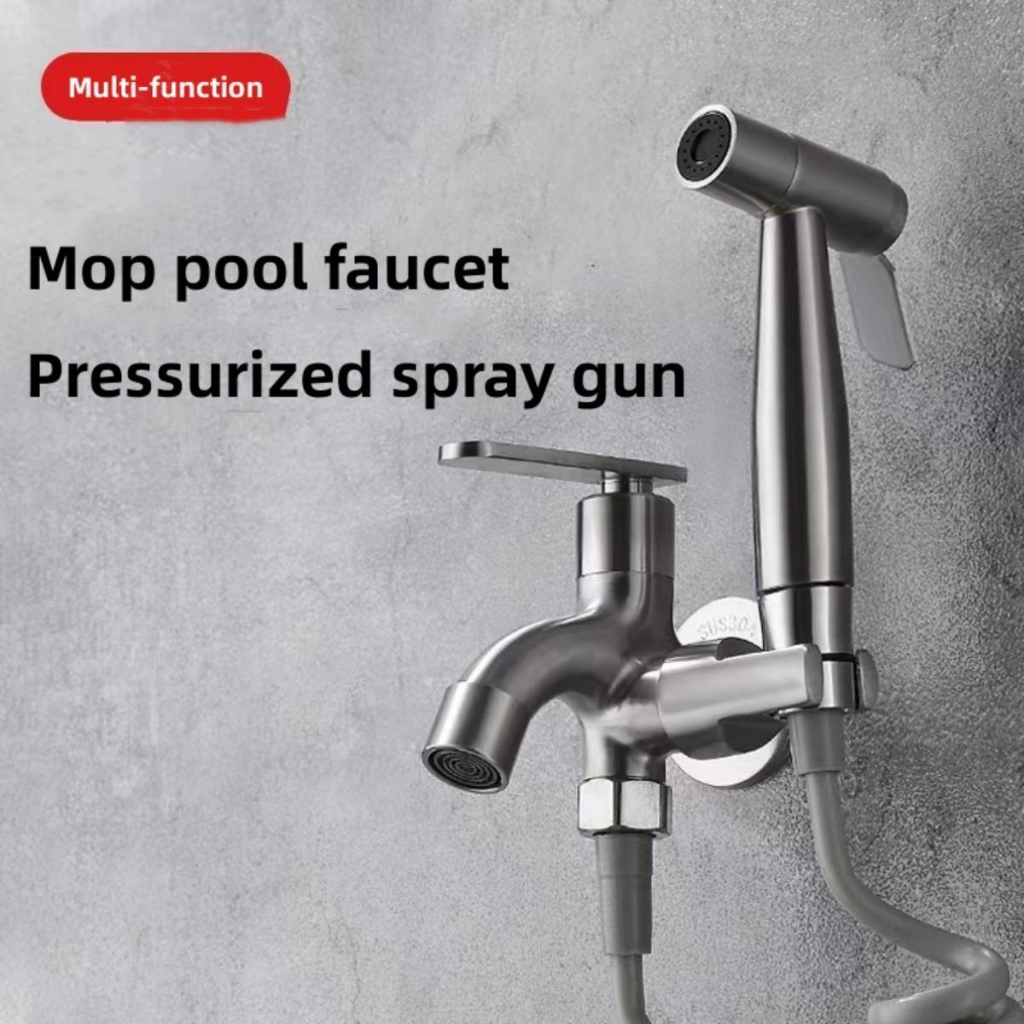 Bidet spray set bidet toile Stainless Steel Shower Toilet Companion ...