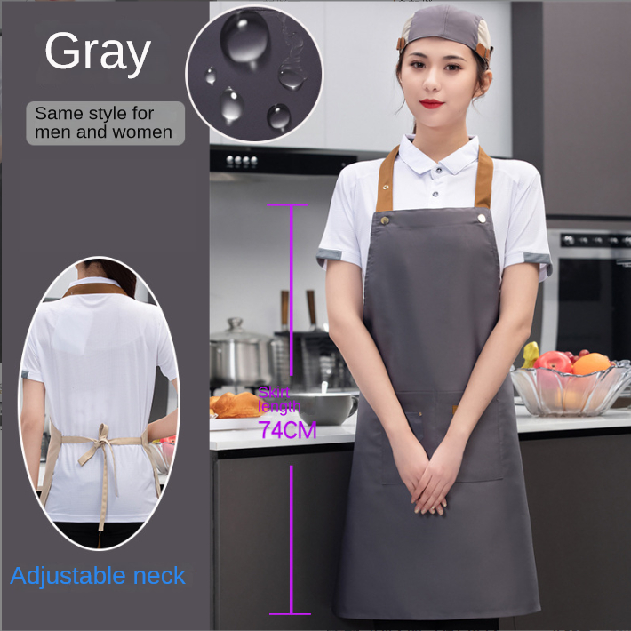NUAHRHY Work Apron Waterproof 600D Oxford Cloth House