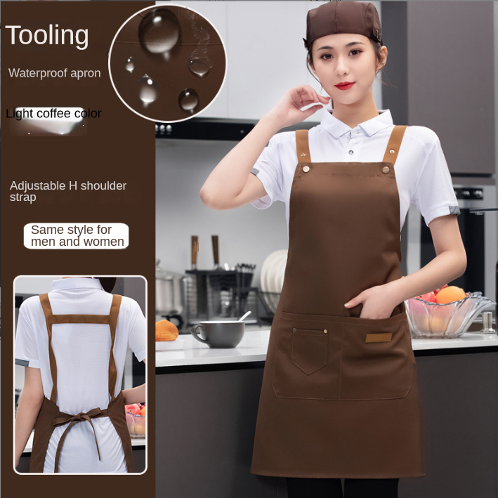 Professional Men Women Work Apron Waterproof Kitchen Cafes