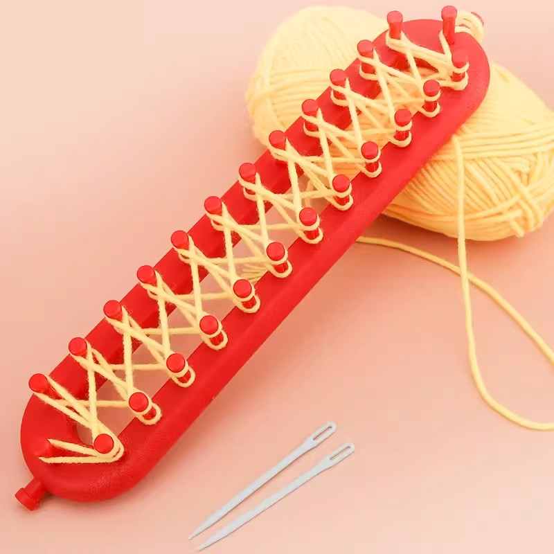 DIY Sweater Knitting Machine with Crochet Hooks Rectangular Knitting ...