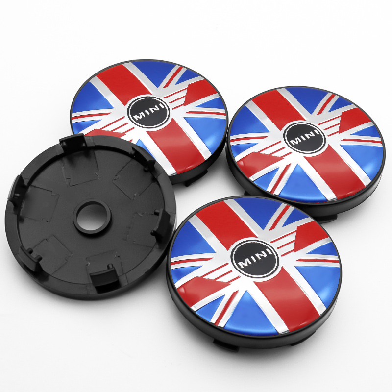 4x 60mm Mini Nabendeckel Felgendeckel Radkappen