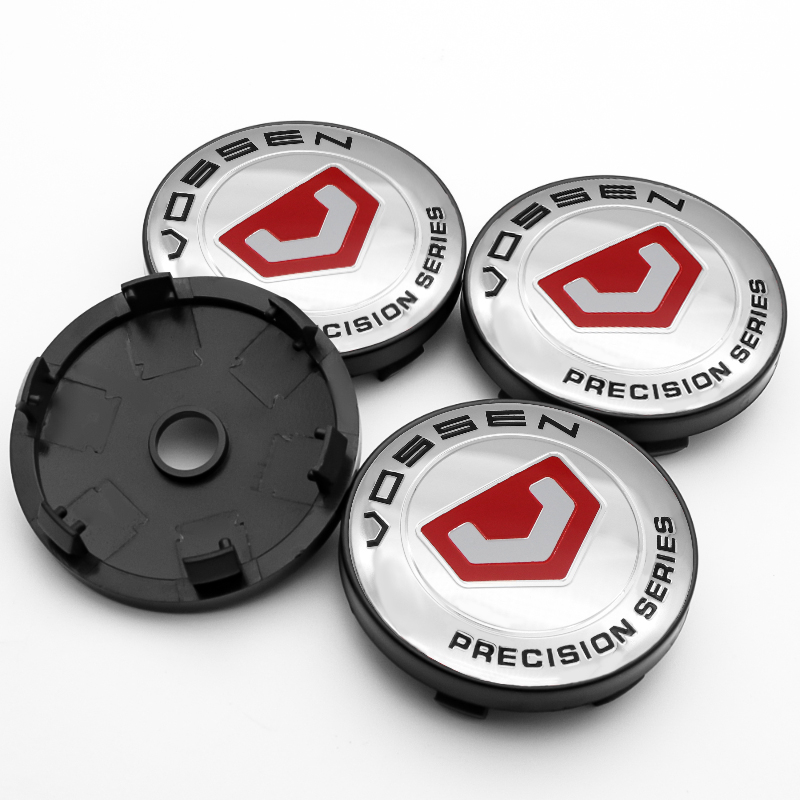 4x 60mm VOSSEN Nabendeckel Felgendeckel Radkappen