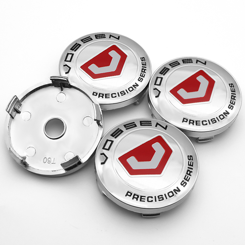 4x 60mm VOSSEN Nabendeckel Felgendeckel Radkappen