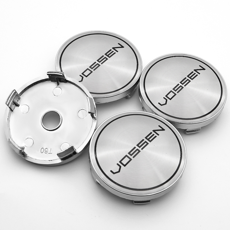 4x 60mm VOSSEN Nabendeckel Felgendeckel Radkappen