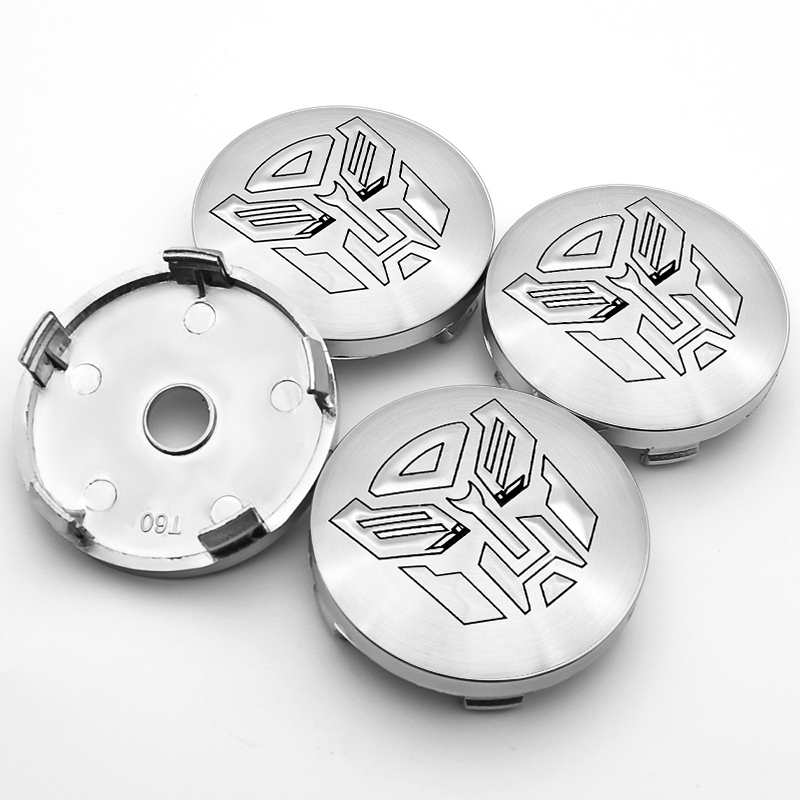4x 60mm Transformers Nabendeckel Felgendeckel Radkappen