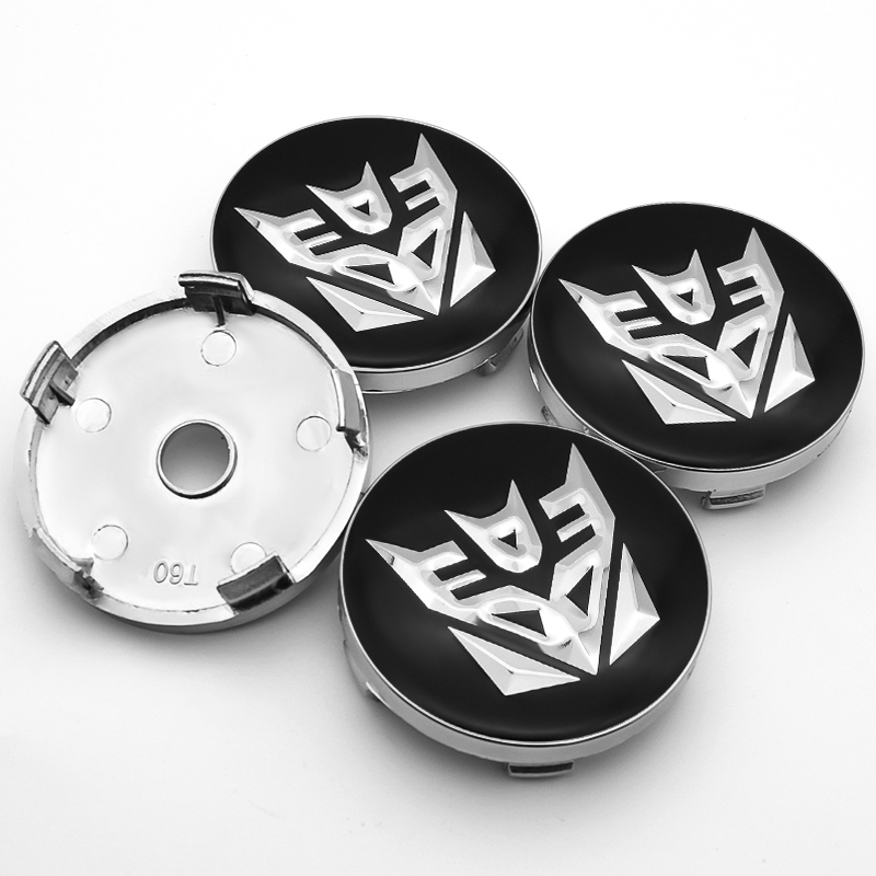 4x 60mm Transformers Nabendeckel Felgendeckel Radkappen