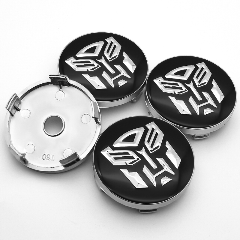 4x 60mm Transformers Nabendeckel Felgendeckel Radkappen