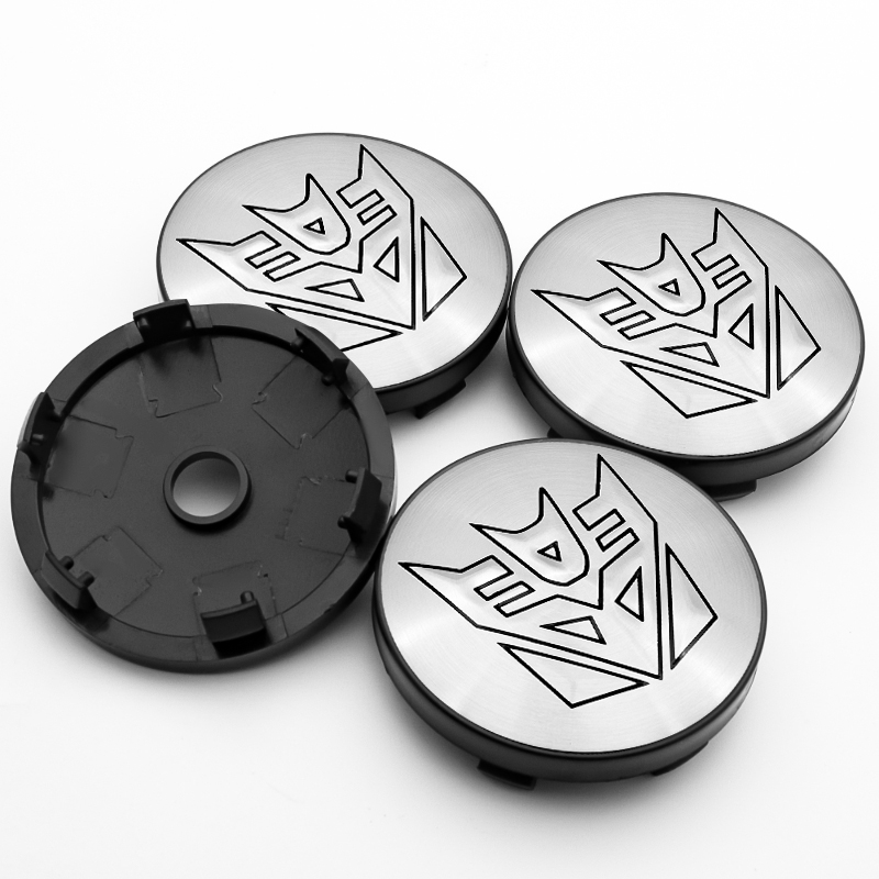 4x 60mm Transformers Nabendeckel Felgendeckel Radkappen