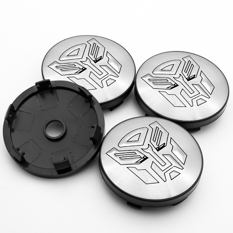 4x 60mm Transformers Nabendeckel Felgendeckel Radkappen