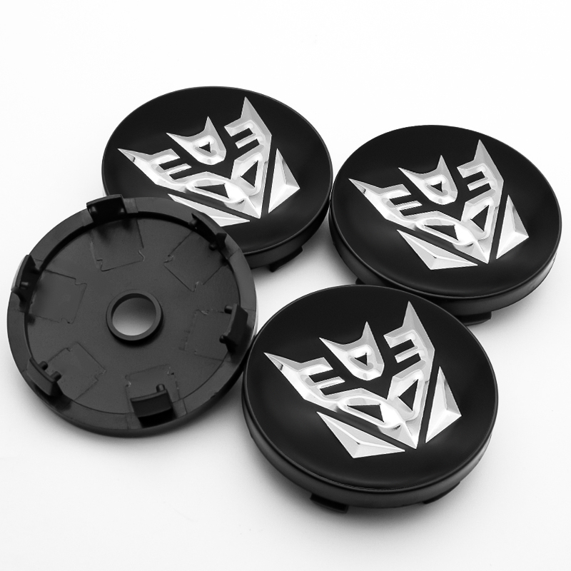 4x 60mm Transformers Nabendeckel Felgendeckel Radkappen