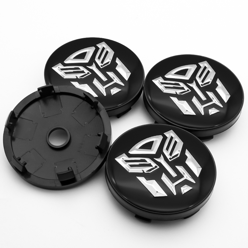 4x 60mm Transformers Nabendeckel Felgendeckel Radkappen